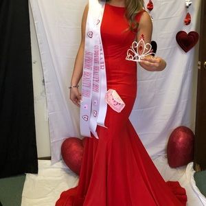 red prom dress! Worn once